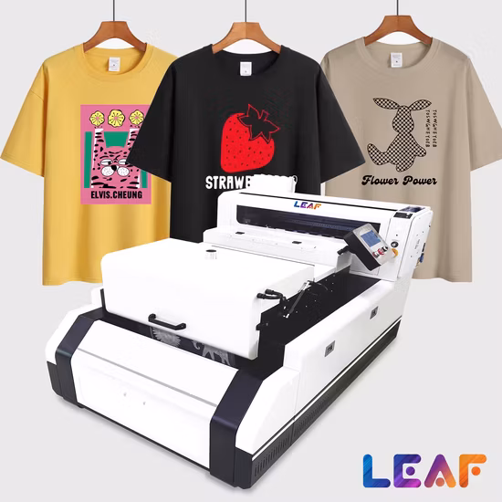 Fabric Directly Clothes Printer Leaf Textile Digital Printing Machine Lf-570I