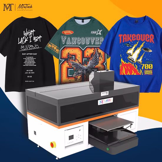 Good Price 2 Printheads Belt Type Digital Textile Garment Printer Printing Machine
